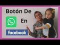 💙 BOTON de WHATSAPP en mi fan page de FACEBOOK 💙