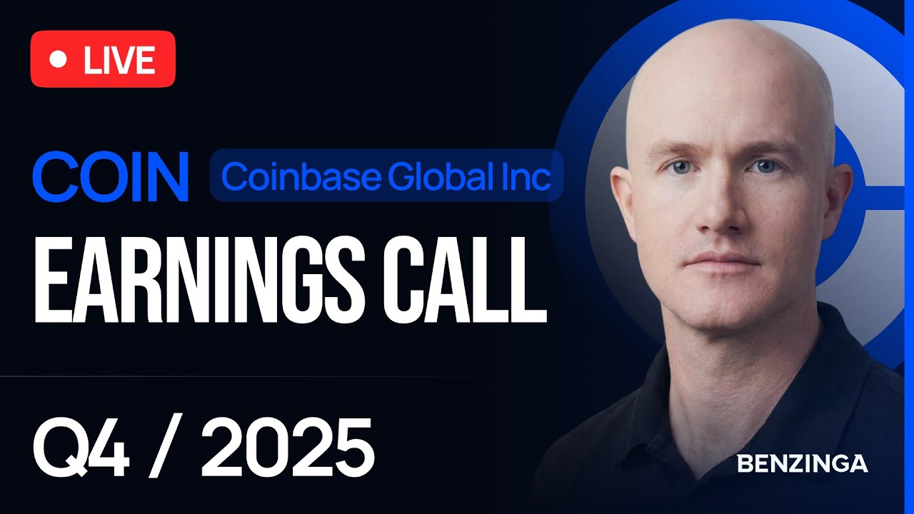 Coinbase Q4 FY25 Earnings Call | $COIN | 🔴WATCH LIVE
