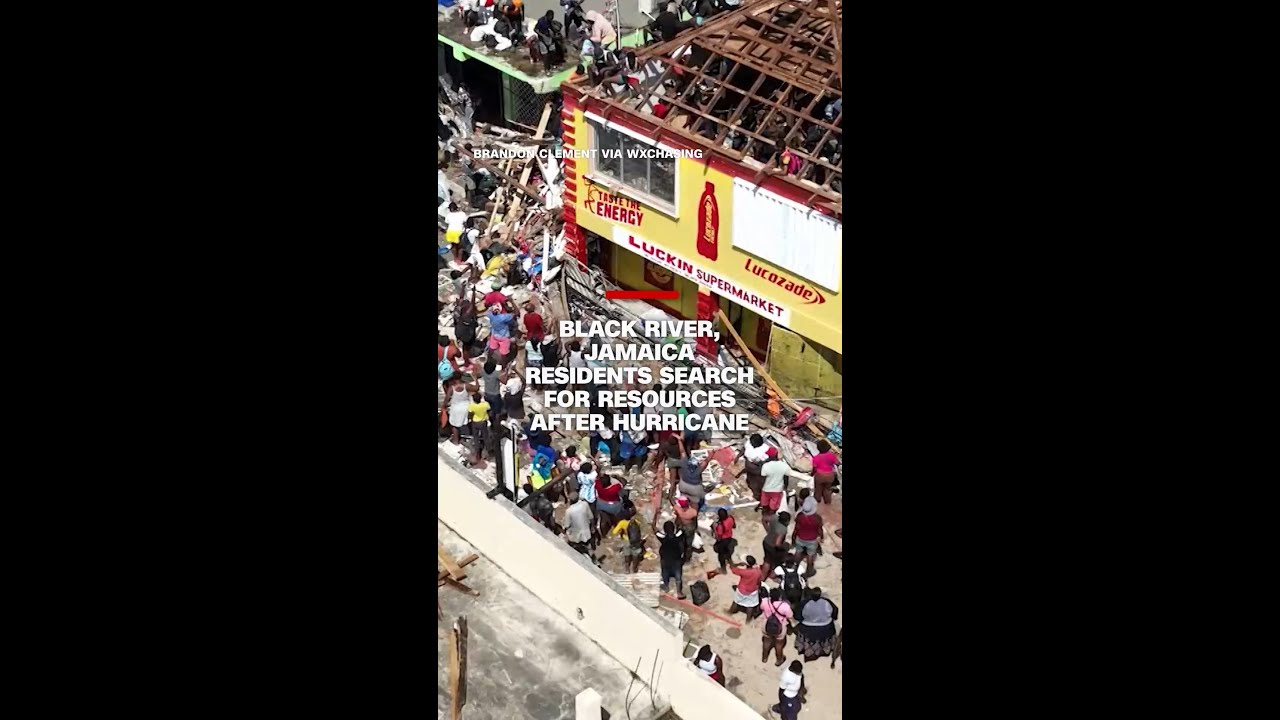 Black River, Jamaica residents search for resources after hurricane