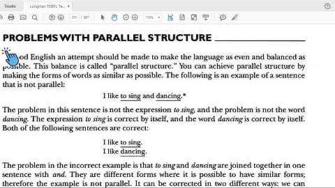 TOEFL Structurers Skill 24 Use Parallel Structure With Cordinate Conjuctions