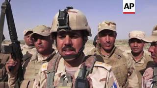 Iraqi forces push back IS militants outside Fallujah