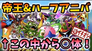 【ドラクエタクト】激熱ガチャ！無課金がハーフアニバをまわす【無課金攻略】