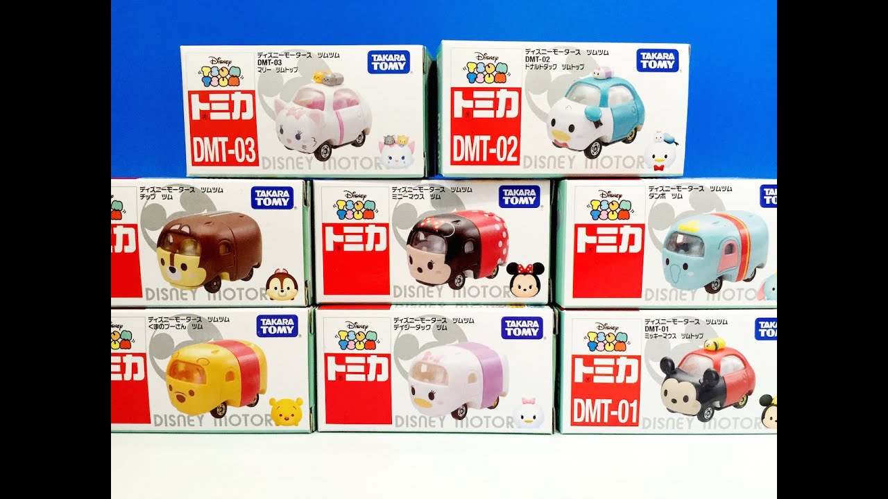 トミカ ディズニーモータースツムツム☆第1弾☆ミッキー・ミニー