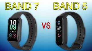 Amazfit Band 7 против Amazfit Band 5 | Полные характеристики Сравните умные часы