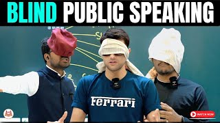 Blind Public Speaking | Blind Confidence Building activity | Public Speaking Training | Soft Skills  screenshot 3