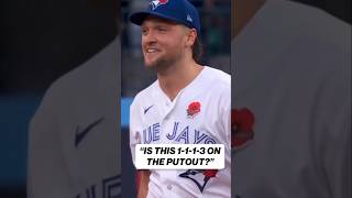 Just The Old 1-1-1-3 Out 😆 #baseball #mlb #baseballplayer #baseballszn #funny