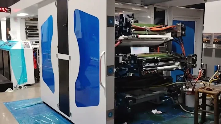six color Flexo printing machine
