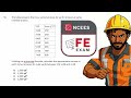 FEExam  #50: Earthwork Volume Problem (Prismoidal formula) (Step-by-Step Solution) #engineeringexam