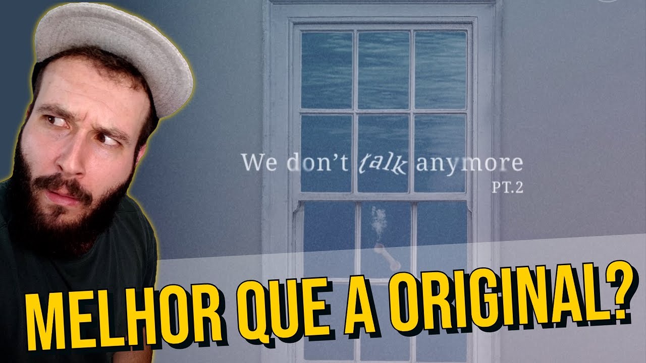 Reagindo a JK e Jimin cantando We Don't Talk Anymore! MELHOR QUE A ORIGINAL? | REAÇÃO REACT REACTION