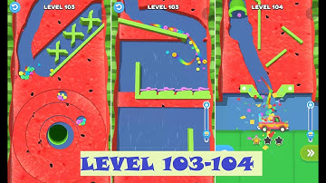 Sand Balls-Game-play | Level 103-104 | 沙球-遊戲性演練 103-104級 सैंड | बॉल्स - गेमप्ले वॉकथ्रू लेवल 103-104