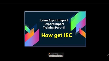 Export Import Training Part 14