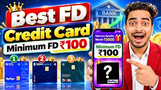 Best fd credit cards 2026 || Best Credit Cards Against Fixed Deposit in India | FD Credit Card