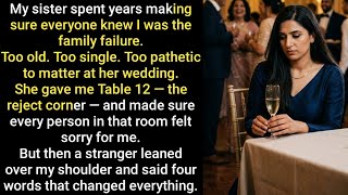She Humiliated Me at Her Wedding… Then a Stranger Changed Everything (Instant Karma)