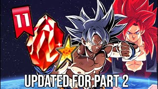 WHO TO CHOOSE WITH THE SELECT CHARACTER DRAGON STONES 11: UPDATED FOR PART 2: DBZ DOKKAN BATTLE