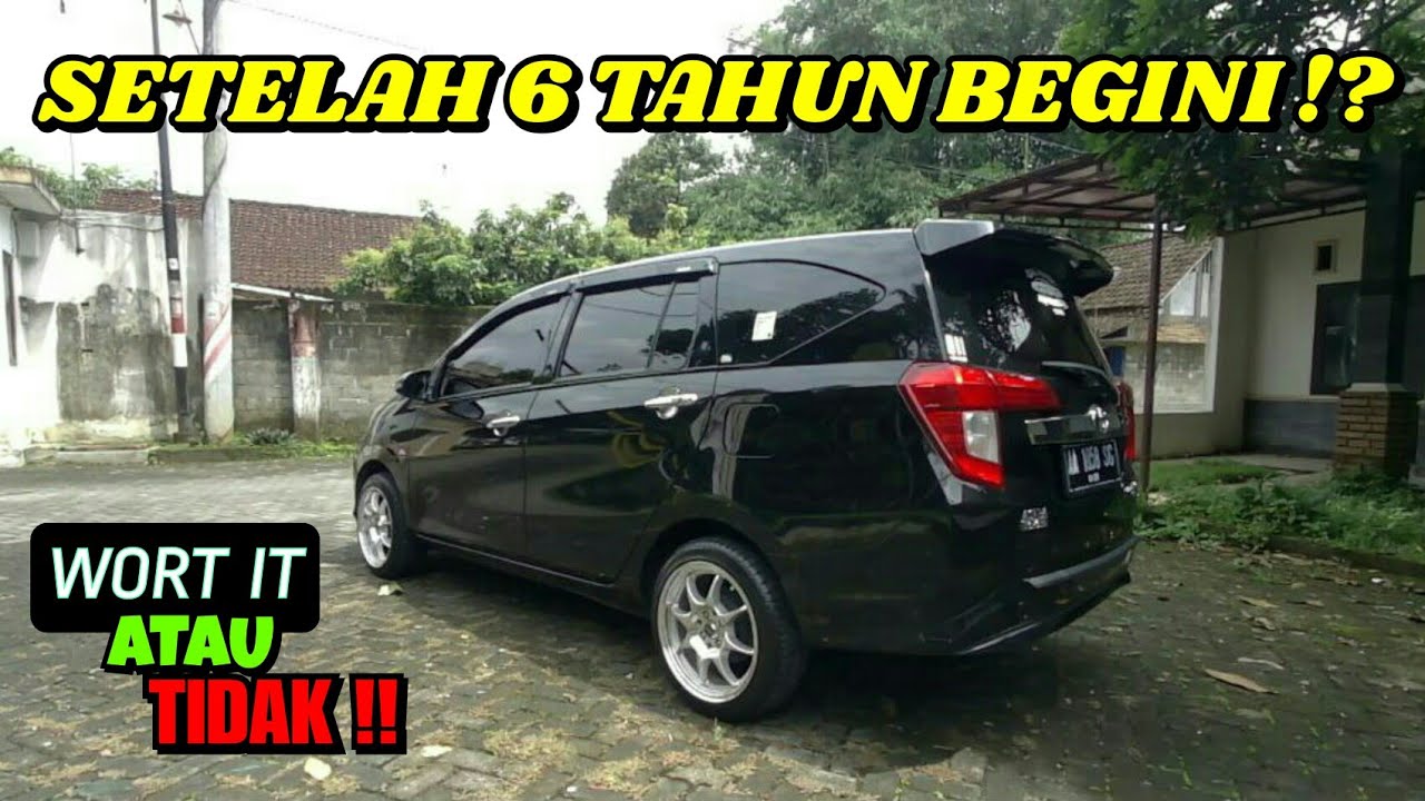 Toyota calya kondisi 6 tahun pemakaian, Velg r16