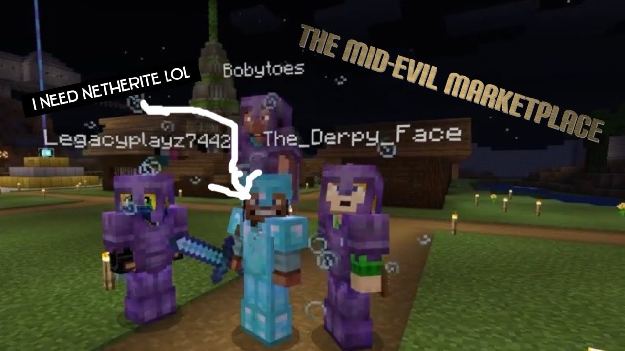 The Medieval Marketplace - Minecraft Ep. 6 (group video obviously)