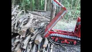 MOTOCARRIOLA CINGOLATA FORESTALE GIOR 800 KG - KAWASAKI MARUYAMA da Giordano Cairo - Video 2