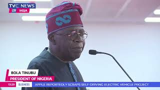 FULL SPEECH: President Tinubu's Remarks At The Inauguration Of First Phase Of Red Line Rail In Lagos