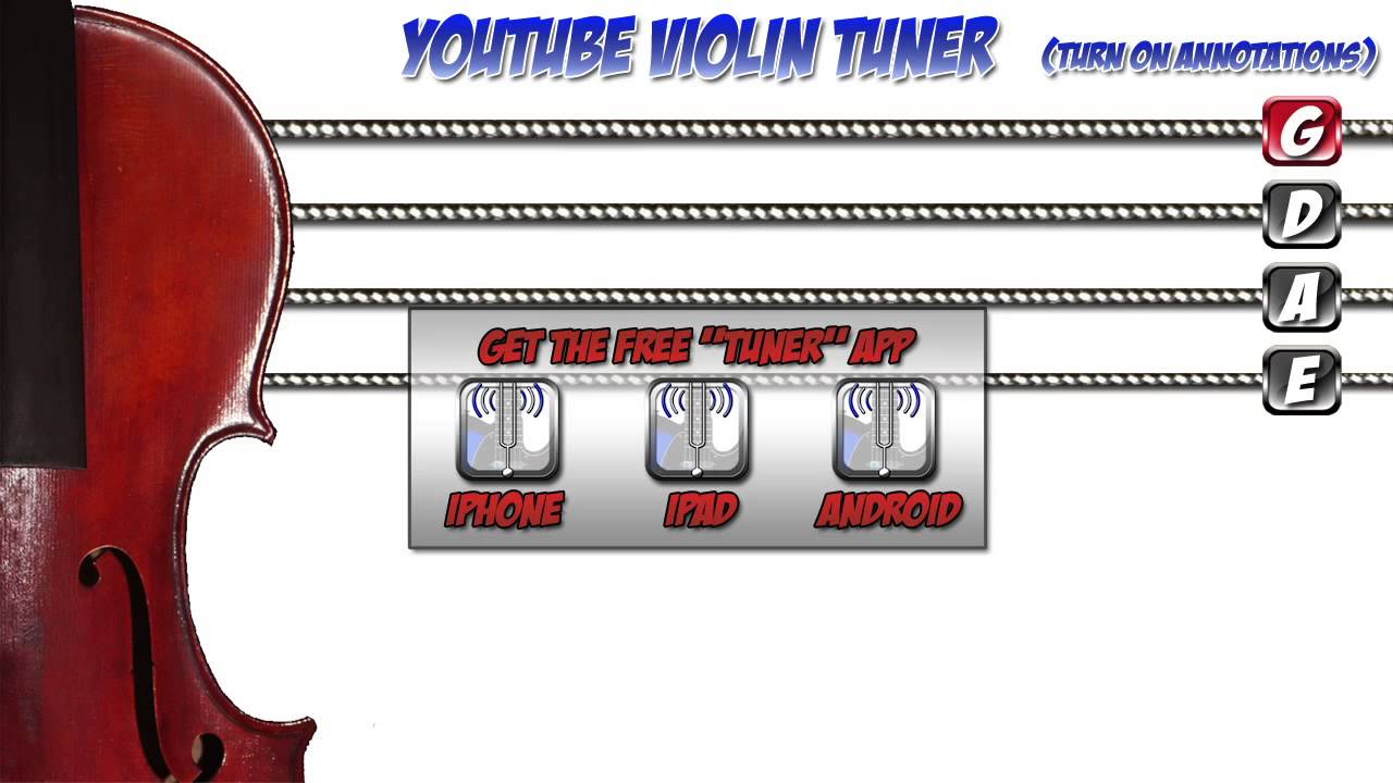 VIOLIN TUNER - YouTube