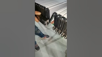 Extra Large Plug Steel Mesh Folding Screen Door #qiangning