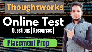 Thoughtworks Online Test | Thoughtworks Interview Process | Coding Questions | Exam Pattern