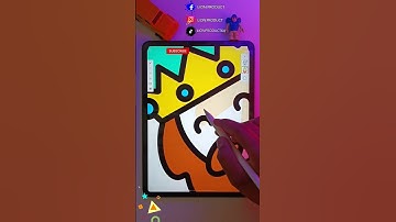 How to draw vector illustration tutorial infinite Painter tutorial #shorts #shortart #ipadpro