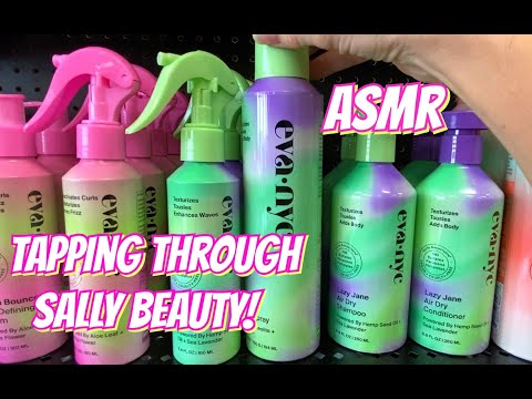 Public ASMR at Sally Beauty Store! | Brisk Tapping, Scratching & Finessing💄