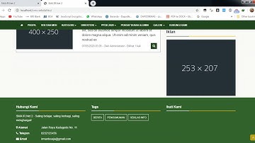 (Demo Aplikasi) Website Sekolah Profesional Gratis Responsif - Lengkap dengan PPDB dan Alumni