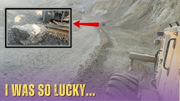 That Boulder Almost Got Me Incredible Dangerous Heavy Equipment Fails Caught on Camera Compilation