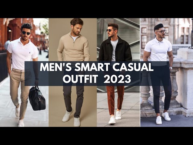 Men's smart casual outfit 2023 | smart casual outfit 2023 - YouTube