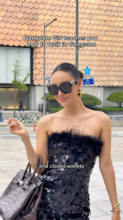 Gangnam runway tutorial- open wallet only😎💅🏼✨  #gangnamgirl #openwallet #저리가 #강남 #gangnam #birkin