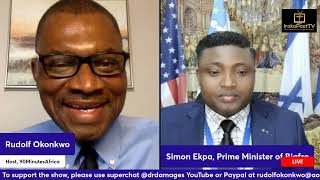 Mazi Simon Ekpa on his declaration of Biafra Republic on December 2 in Helsinki
