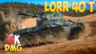 Lorr 40 t - 8 Kills 6K DMG - Useful! - World Of Tanks