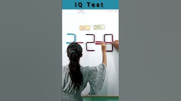 3+2=0 Balance this equation by move 2 stick | Mind game| challenges| IQ Test| #shorts #matchstick