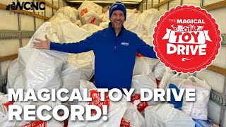 Nearly 3,000 toys donated Saturday for the Magical Toy Drive!