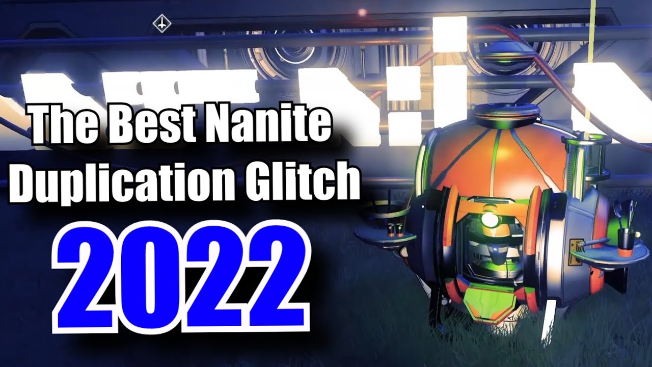 The Best Nanite Duplication Glitch For 2022 No Man's Sky YouTube