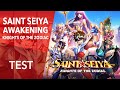 SAINT SEIYA AWAKENING Knights Of The Zodiac Aperçu Du Jeu Mobile Avec GAMEPLAY mp3