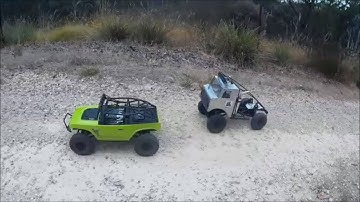 2 AXIAL SCX10"S TRAIL ADVENTURE!!!: Part 1 //ULTRA RC