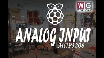 Analog Input to Pi using MCP3208 | Raspberry Pi