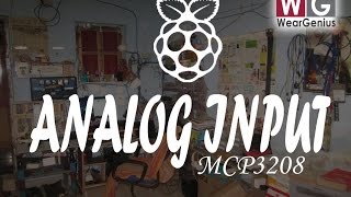 Analog Input to Pi using MCP3208 | Raspberry Pi