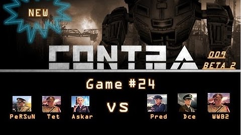 C&C Generals ZH Contra 009 Beta 2 Random match #24