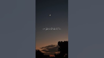 سورة طه 🤍✨ #اكتب_شي_تؤجر_عليه #قران_كريم #رعد_الكردي #quran #funny