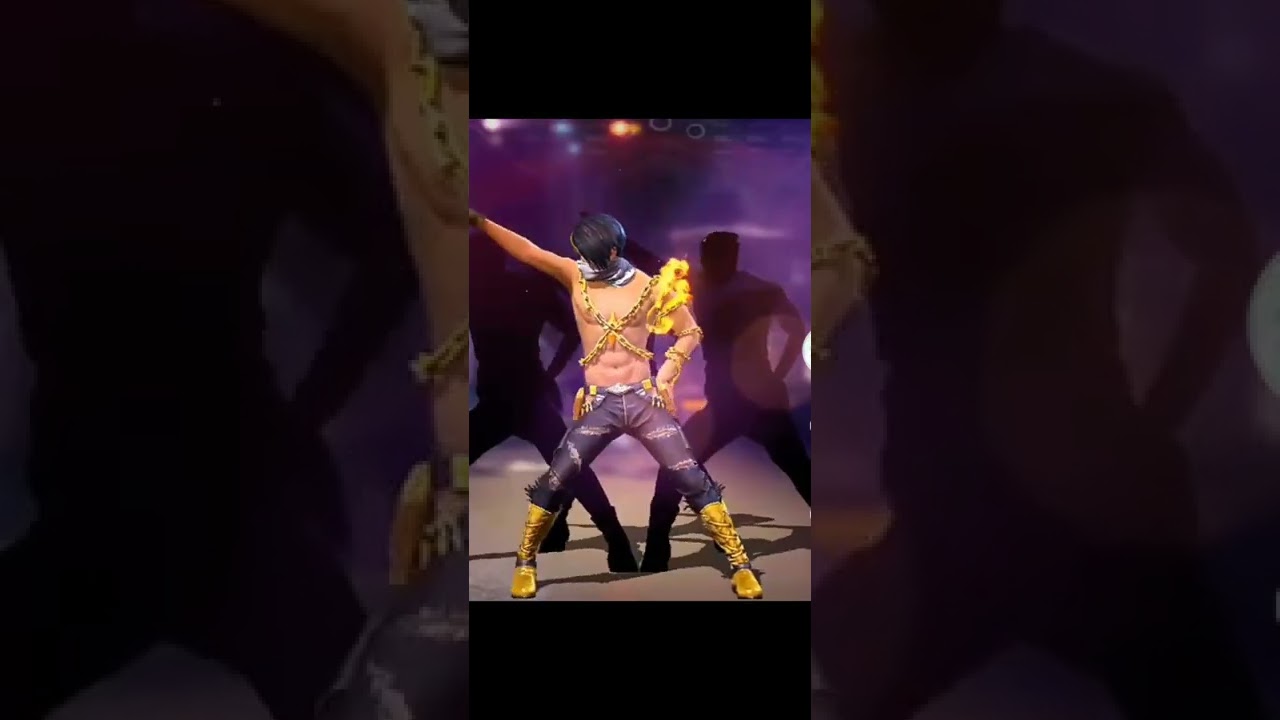 FREE FIRE New emote dances 1a 1b,2c,2d,7r,7b,6w