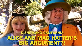 NEW: Alice and Mad Hatter Have A Big Argument?! What Happened? Disneyland 2023 #disney