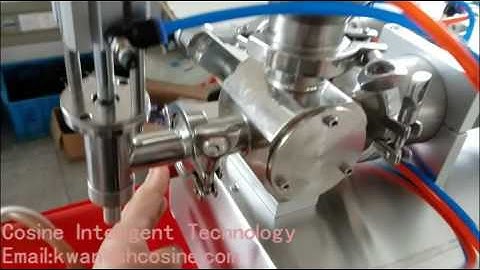 install video for semi automatic paste filling machine