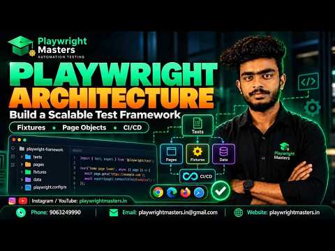 Playwright Architecture Explained | Build a Scalable Automation Framework