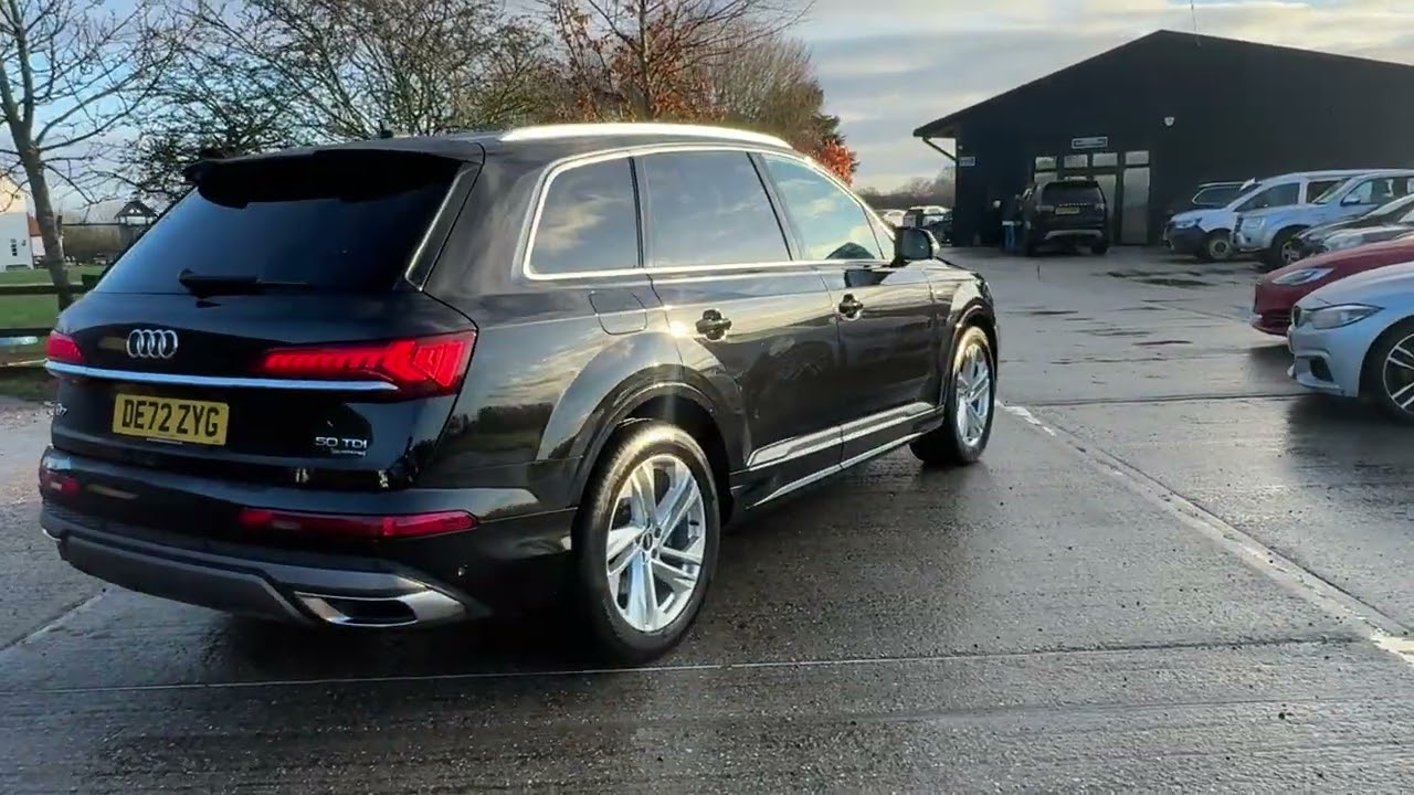 Audi Q7 s line black 2022 for sale @Auto 2000 epping 