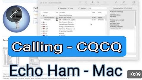 ECHOHAM CALL CQ - ECHOLINK