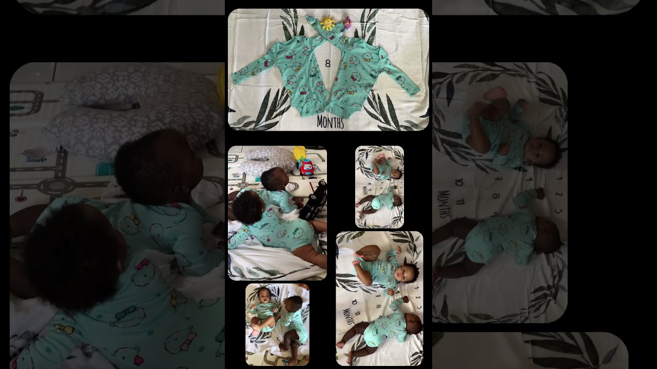 Happy 8 months babies 