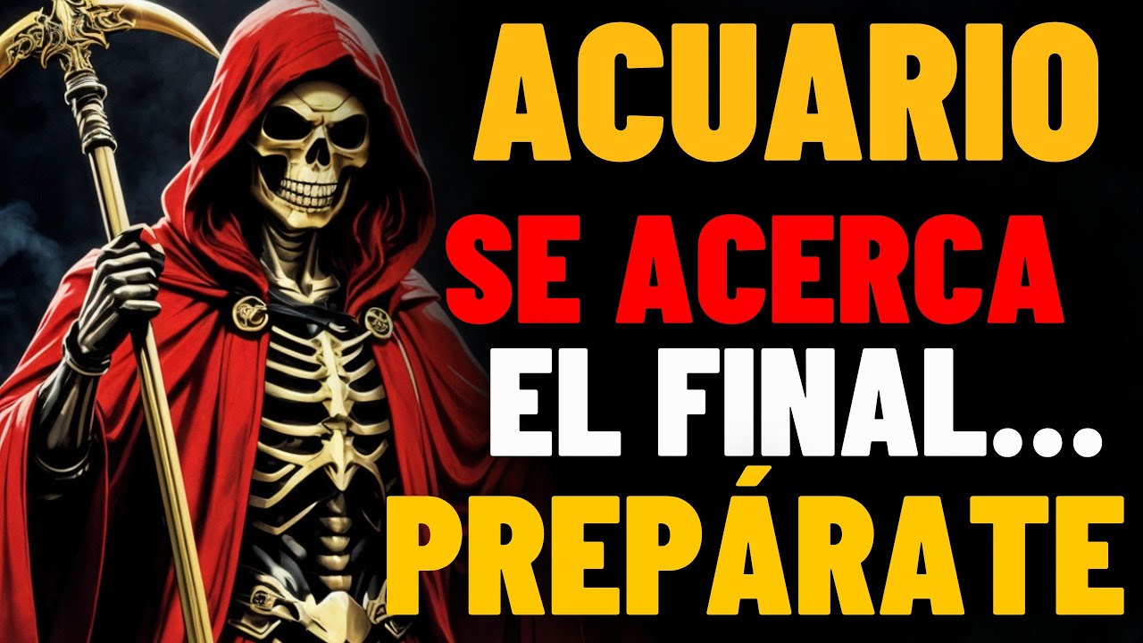 ACUARIO ♒🔥 LA REVELACIÓN FINAL LLEGA TU VERDAD SERÁ REVELADA - YouTube